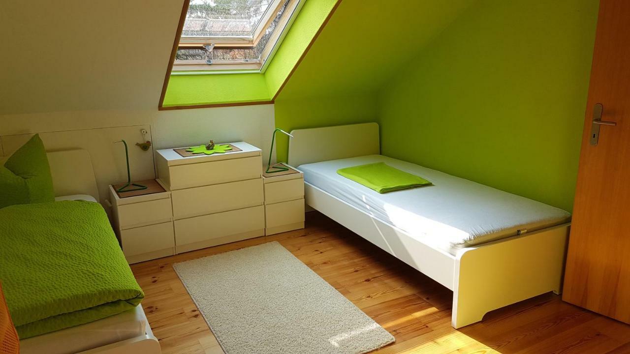 Ferienhaus Am Loeffelberghuettchen Gießübel エクステリア 写真