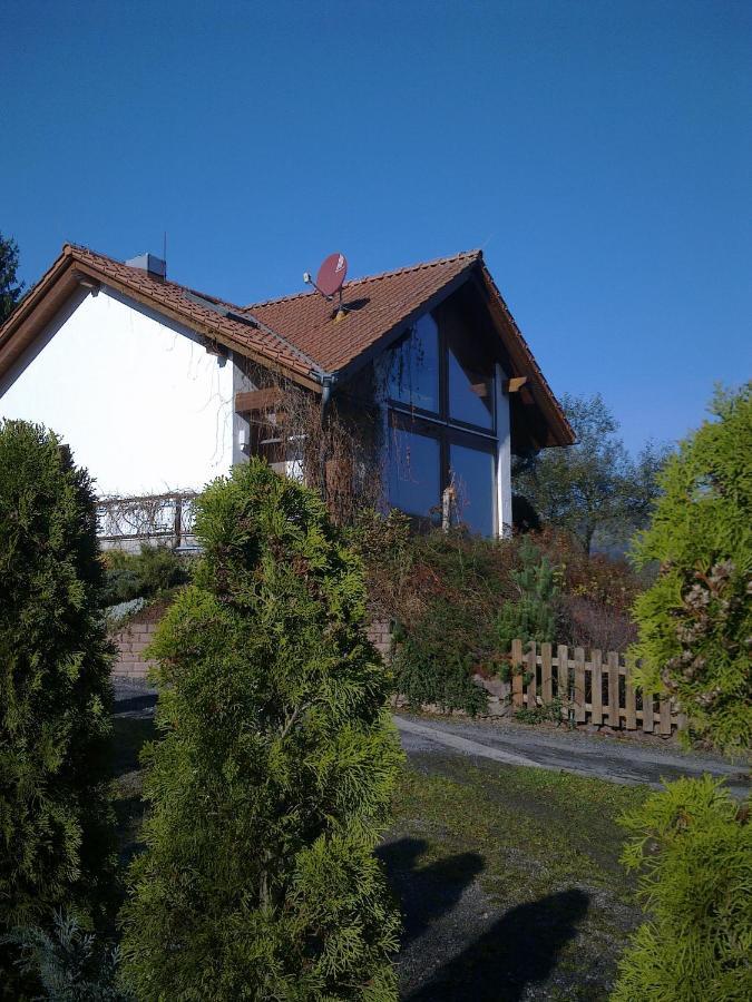 Ferienhaus Am Loeffelberghuettchen Gießübel エクステリア 写真